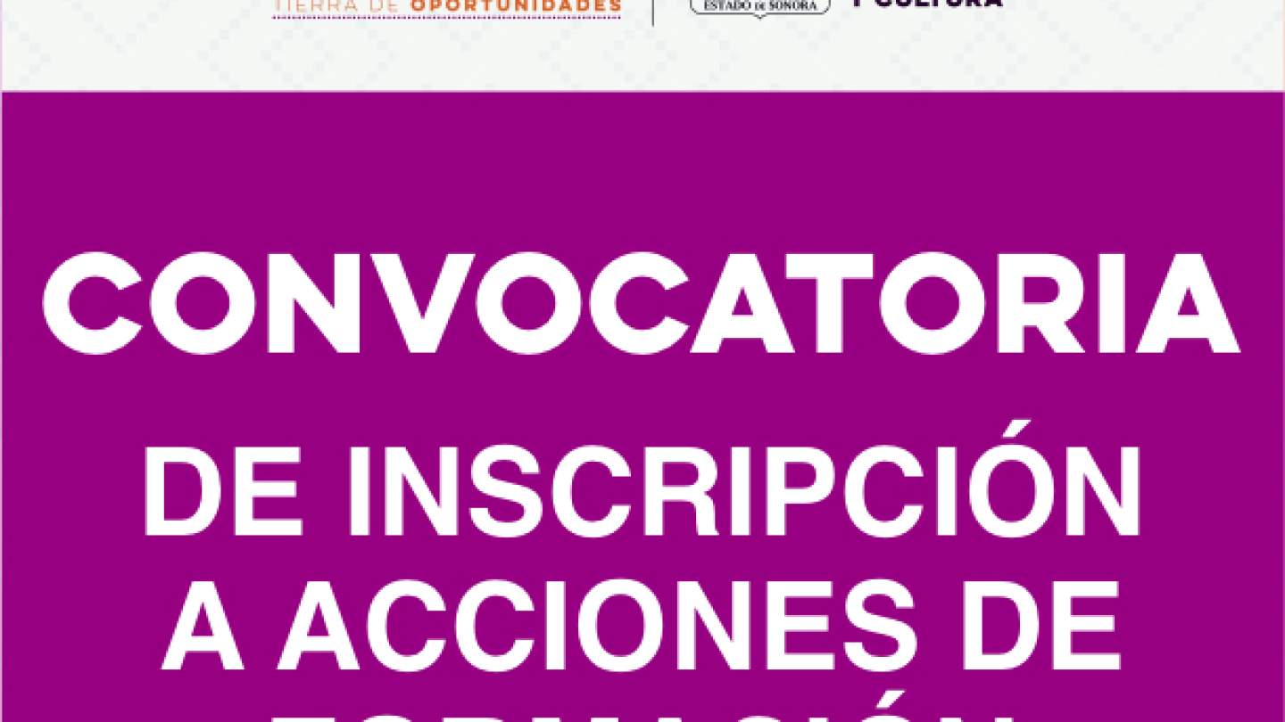 Convocatoria de inscripción a Acciones de Formación